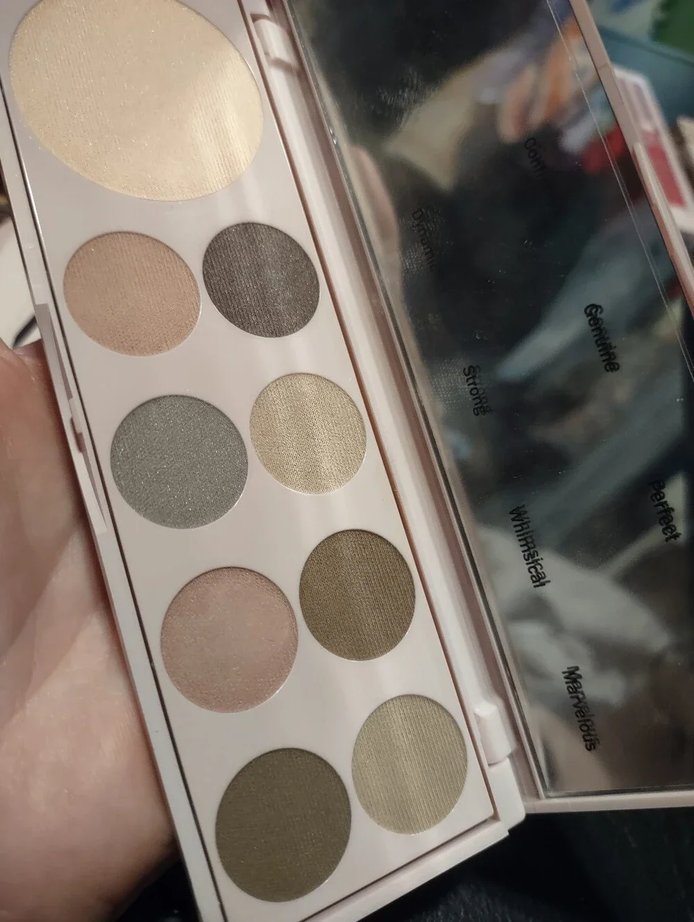 Doll Face Makeup Lot Sale- Eye Shadow Palate, Brow Enhancer, Blush, Lip Colors